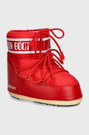 Superge in čevlji Moon Boot MB ICON LOW NYLON Boots Rdeča | 80D1409340.D001, 0