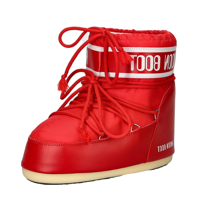 Superge in čevlji Moon Boot MB ICON LOW NYLON Boots Rdeča | 80D1409340.D001