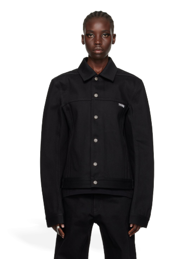 Jakna Rick Owens SSENSE x TVHKB Edition Denim Jacket Črna | RN02C4758 HBLKP5