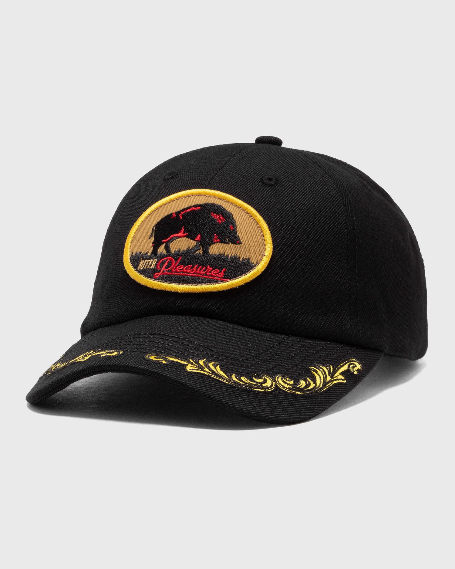 Kapa Pleasures Iuter Daniele Baseball Cap Črna | P24IU013-BLACK, 0