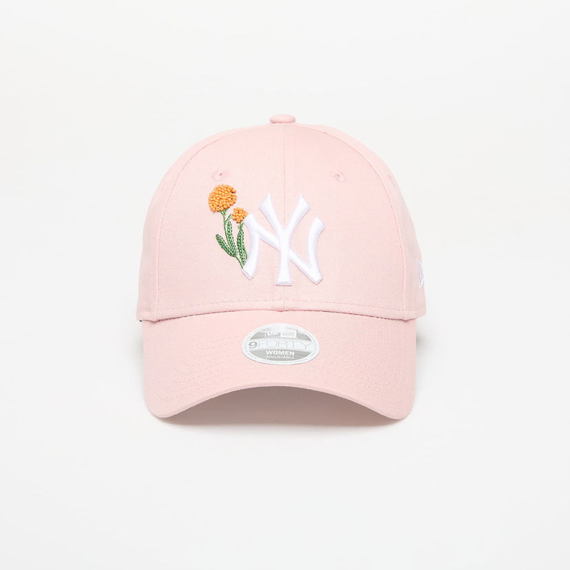 Kapa New Era New Era New York Yankees MLB Beaded 9FORTY Adjustable Cap Roza | 60667503