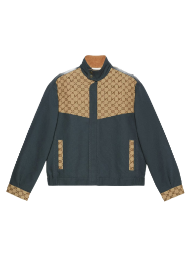 Jakna Gucci Cotton Canvas GG Supreme Jacket Bež | 742855 XDCEY 1168