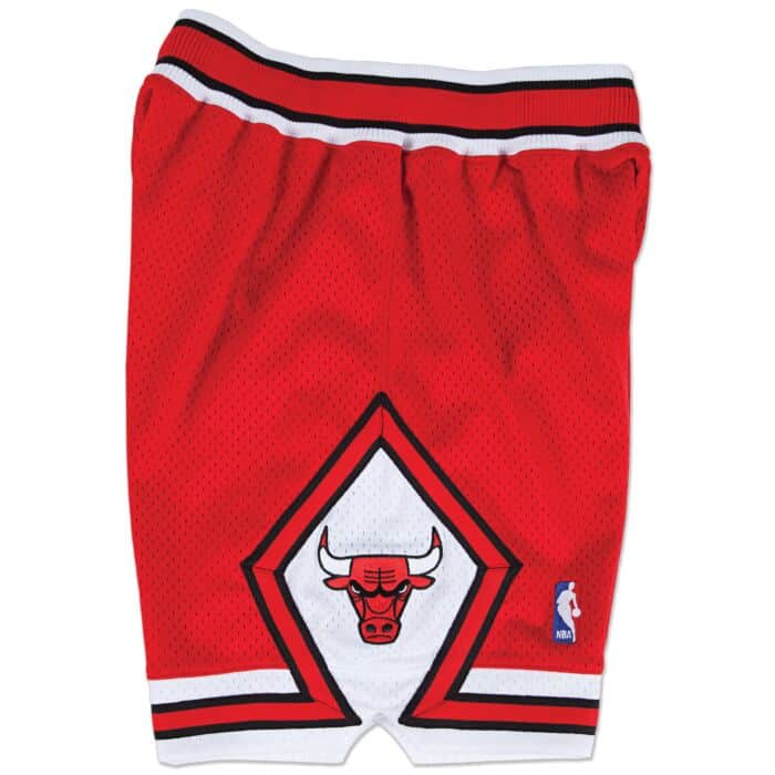 Kratke hlače Mitchell & Ness NBA Authentic Shorts Chicago Bulls Road 1997-98 Rdeča | ASHRGS18114-CBUSCAR97
