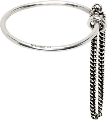 Zapestnica Ann Demeulemeester Ann Demeulemeester Vokko Chain Bangle Bracelet Kovinski | CO00-M-JB0009-JW020-070, 0