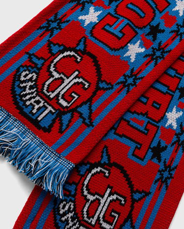 Šala Comme des Garçons Comme des Garçons Shirt Patterned Fringe Scarf Večbarvna | FP-K401-W25-1, 2