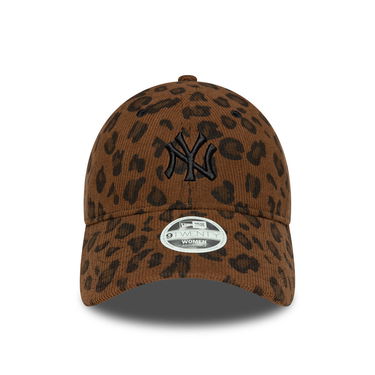 Kapa New Era Leopard Cord 9TWENTY NY Yankees Adjustable Cap Rjava | 60691324, 1