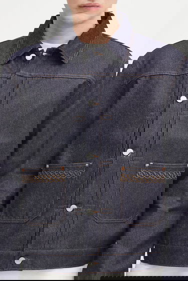Jakna Drôle de Monsieur Drôle de Monsieur La Veste Denim Jacket Modra | H.JT172.CO211, 3
