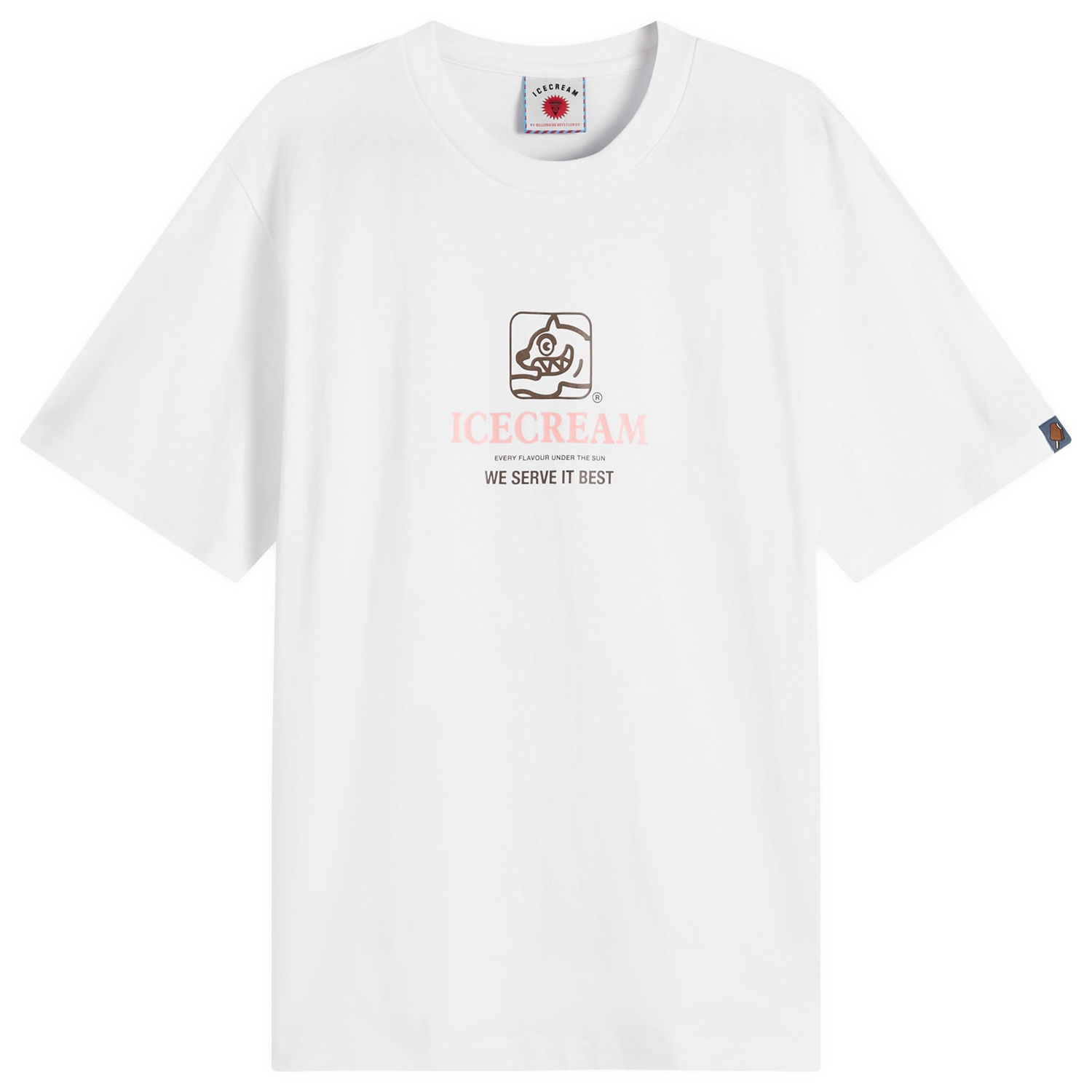 Majica BBC IceCream Serve It Best T-Shirt, Size Large Bela | IC25348-WHT, 1