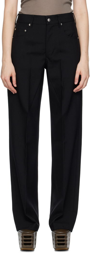 Hlače Rick Owens Rick Owens Concordians Geth Trousers Črna | RP02E4350 WGP, 0
