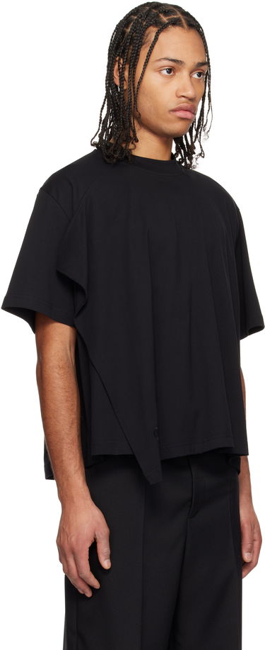 Majica Craig Green Craig Green Asymmetric T-Shirt Črna | CGSS25CJETSS22, 1
