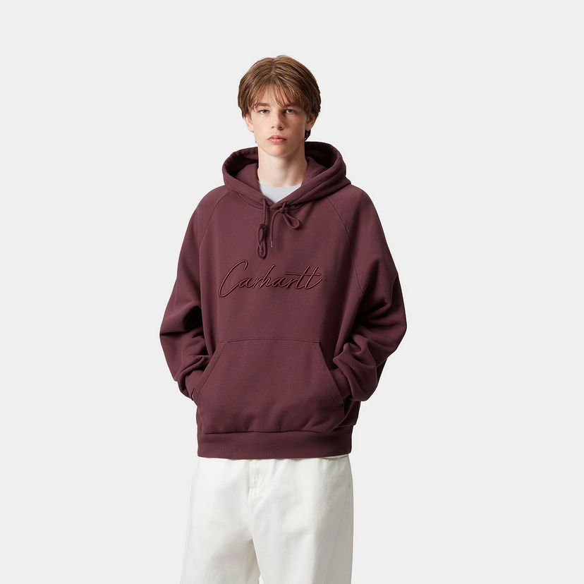 Pulover Carhartt WIP Carhartt WIP Ray Hoodie Bordo | I035640_9