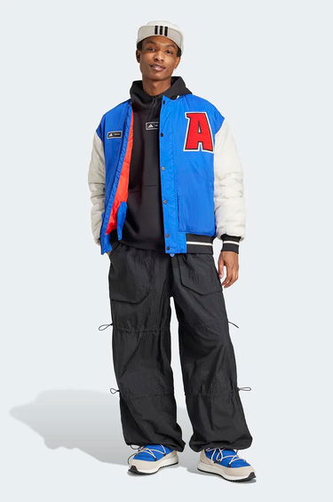 Bomber jakna adidas Originals adidas x Moon Boot Varsity Jacket Modra | IY8048, 7