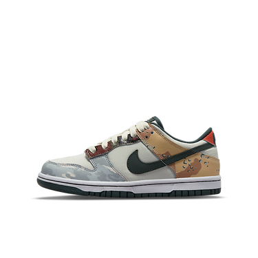 Superge in čevlji Nike Dunk Low SE "Sail Multi-Camo" GS Večbarvna | DB1909-100, 0