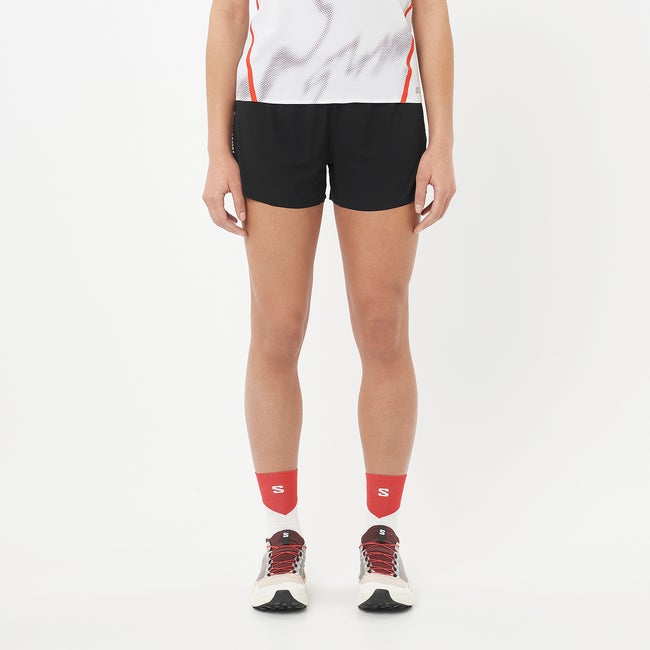 Kratke hlače Salomon S/Lab Speed 3" Running Shorts Črna | LC2692700, 0