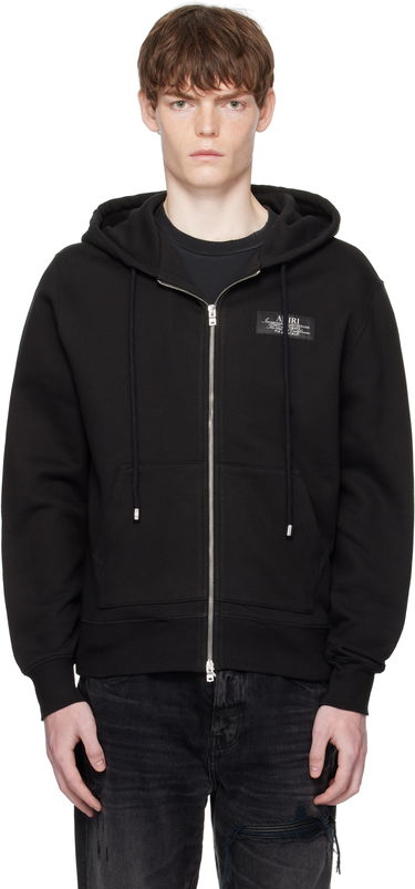 Pulover AMIRI AMIRI 'Amiri Spirit' Zip Hoodie Črna | AMJYHD1118, 0