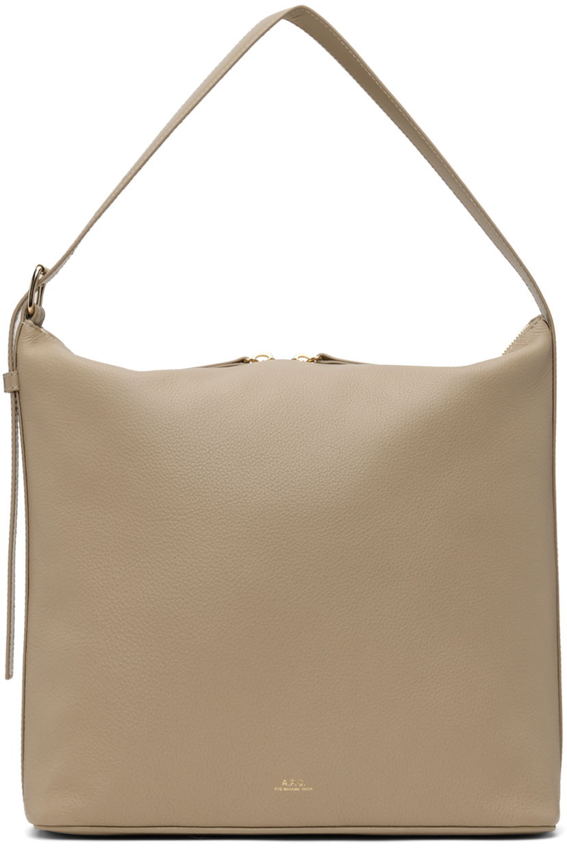 Oblačila A.P.C. Beige Vera Tote Bež | PXBVS-F61902
