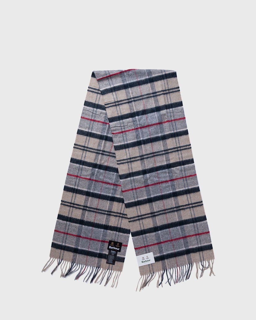 Šala Barbour Yaxley Tartan Scarf Siva | USC0324TN31