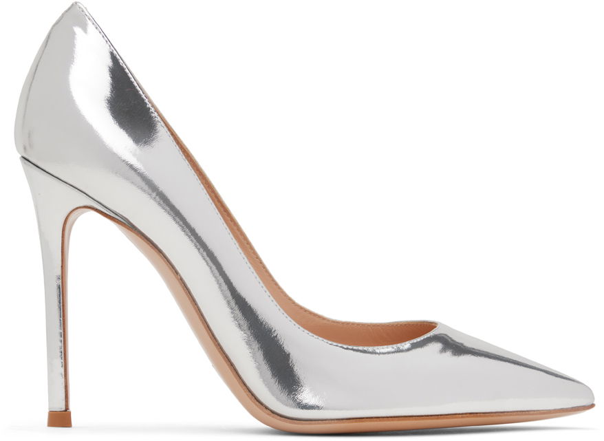 Superge in čevlji Gianvito Rossi Pointed Heels Kovinski | G28470.15RIC.MET, 0