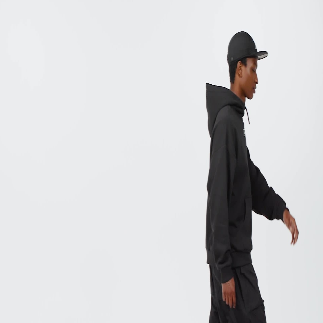 Pulover adidas Performance MOON BOOT x Oversized Hoodie Črna | IY8044, 1