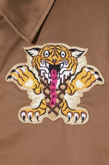Jakna BBC IceCream ICECREAM Tiger Work Oversize Jacket Rjava | IC24203, 5