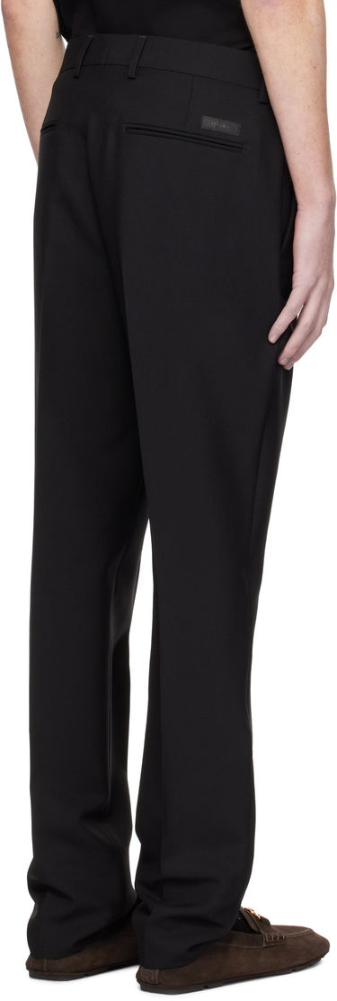 Hlače Versace Formal Mohair-Blend Trousers Črna | 1016648_1A11068, 2