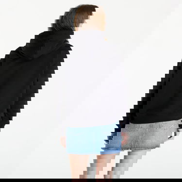 Pulover Tommy Hilfiger Boxy Badge Hoodie Črna | DW0DW17326 BDS, 2