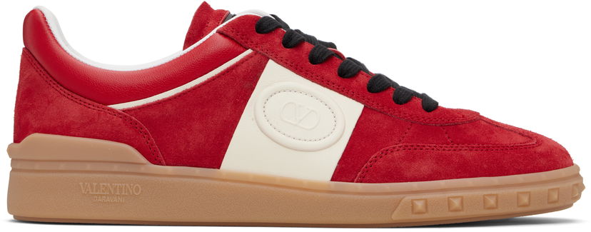 Superge in čevlji Valentino Valentino Garavani Upvillage Low Top Rdeča | 7Y2S0H77LAL
