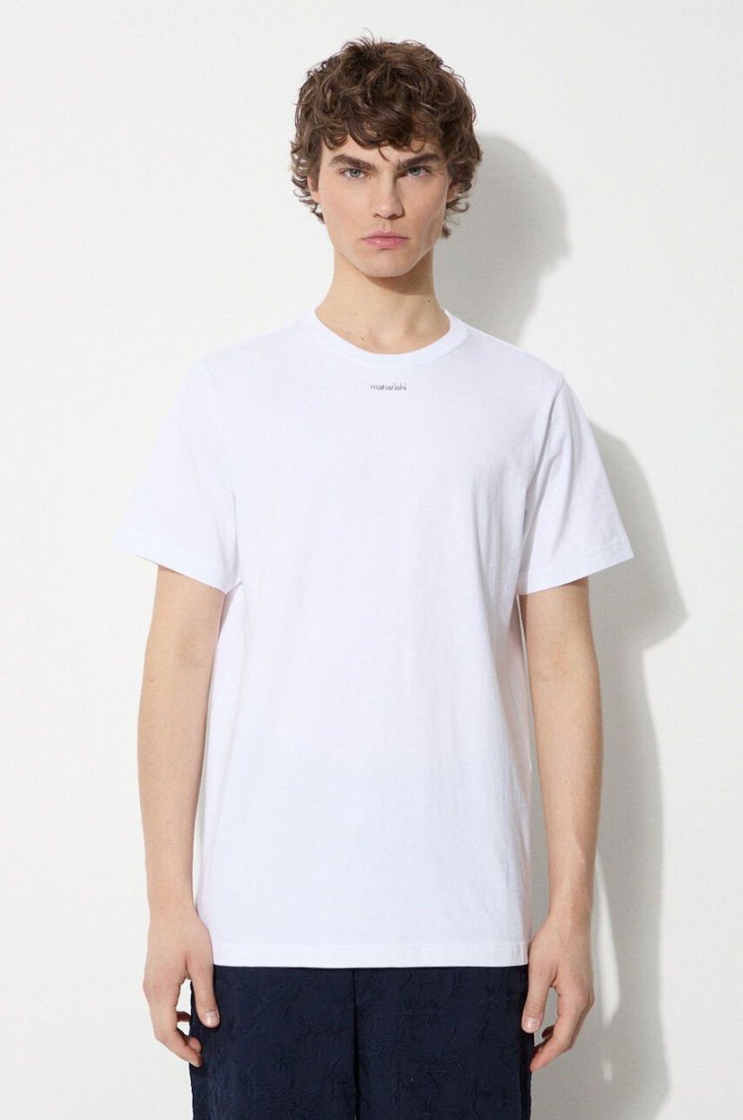 Majica Maharishi Maharishi Micro T-Shirt Bela | 1307.WHITE