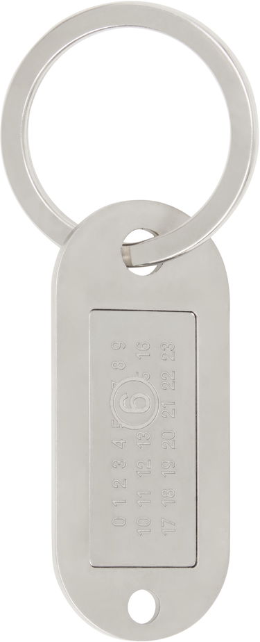 Obeski za ključe Maison Margiela MM6 Maison Margiela Numbers Keychain Kovinski | SM6UA0014 P7210, 0