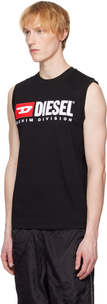Majica brez rokavov Diesel T-Isco-Div Tank Top Črna | A105080GRAI9XX, 3