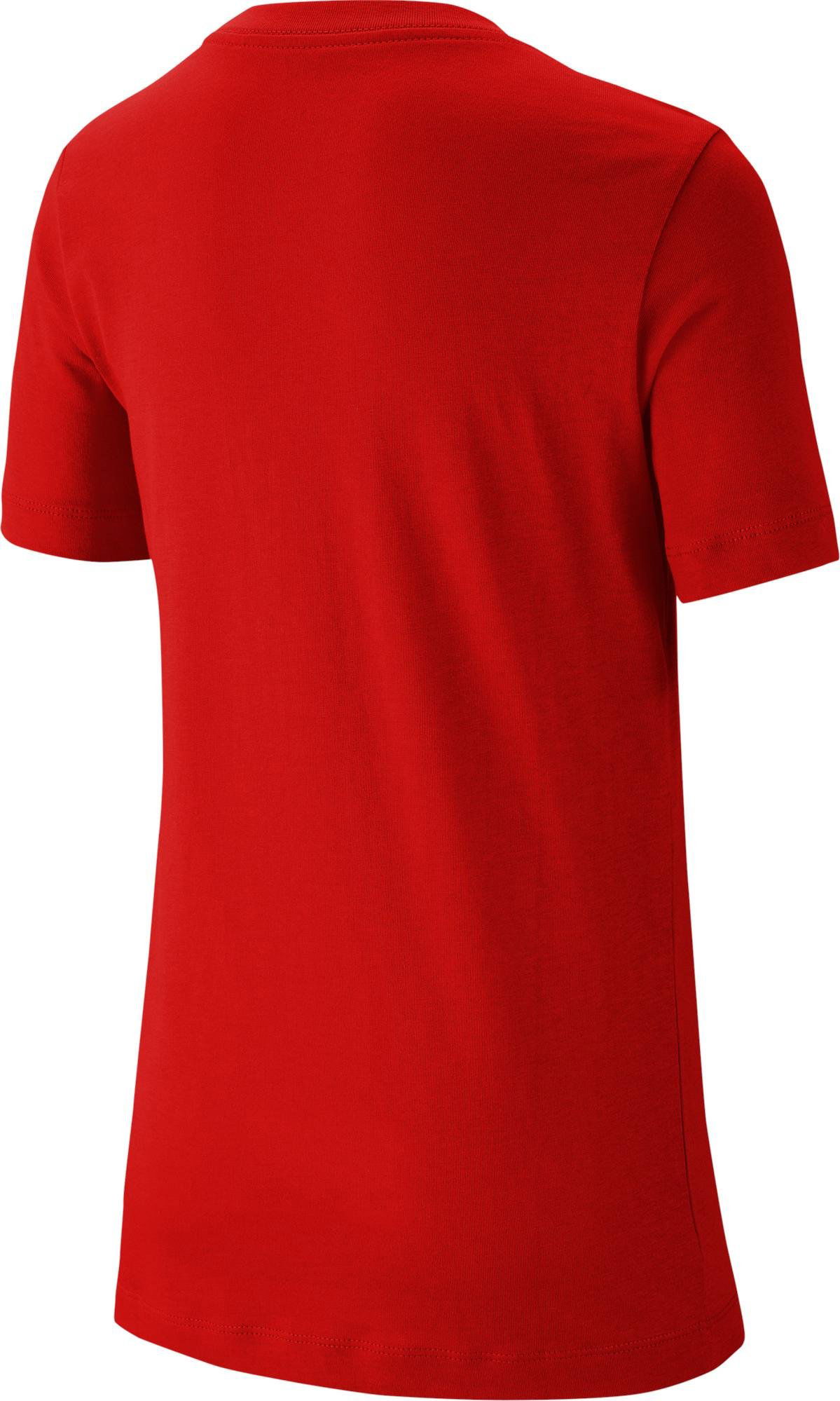 Majica Nike NSW Futura Embroidered T-Shirt Rdeča | ar5254-657, 1