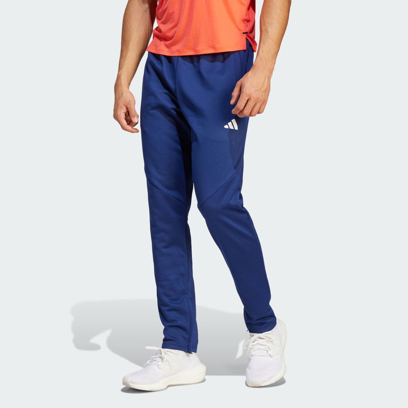 Trenirka adidas Performance Training Tapered Joggers Modra | IM1764