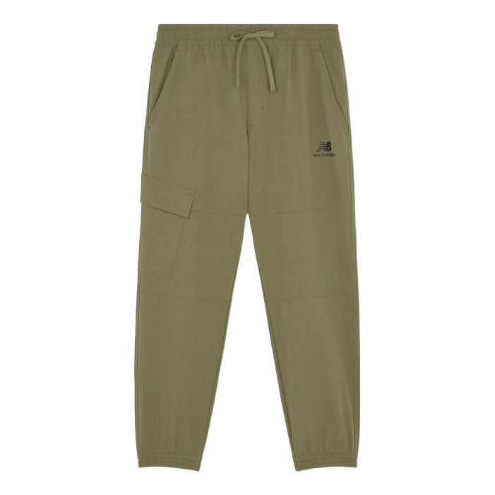 Cargo hlače New Balance Sportswear Lined Commuter Pants Zelena | AMP21375-OV