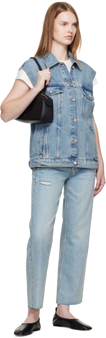 Telovnik Anine Bing ANINE BING Rory Denim Vest Modra | A-01-10857-WHD37, 3
