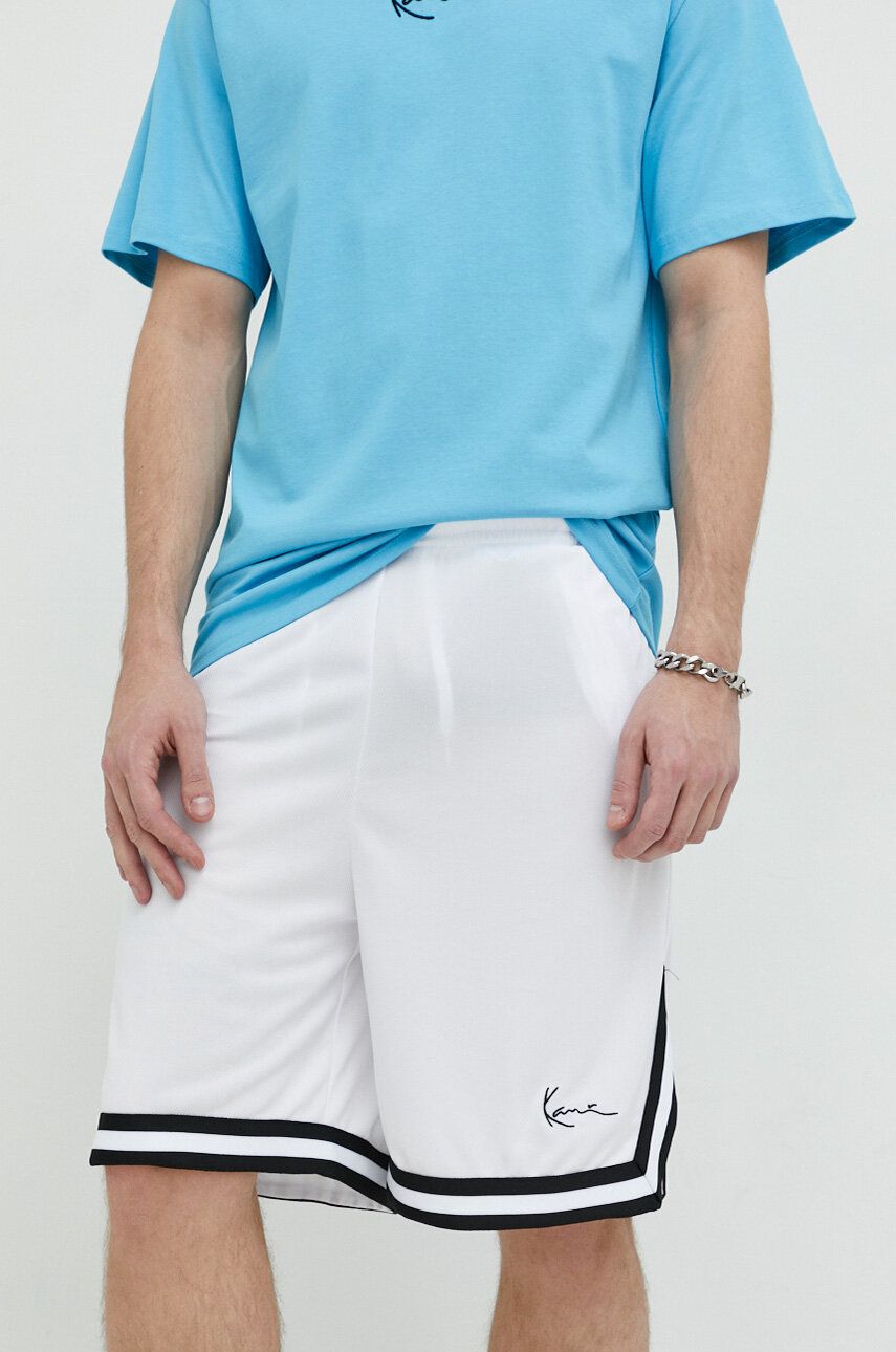 Kratke hlače Karl Kani Signature Shorts Bela | 6014433, 0