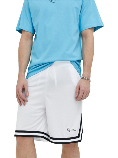 Kratke hlače Karl Kani Signature Shorts Bela | 6014433