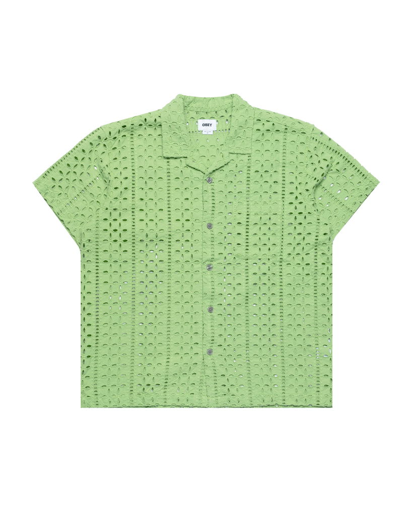 Srajce OBEY Obey Ayers Woven Shirt Zelena | 181210428-PGR