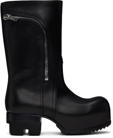 Plašči Rick Owens Rick Owens Hollywood Bauhaus Ballast Pull Boots Črna | RP01E7872 LOO, 0