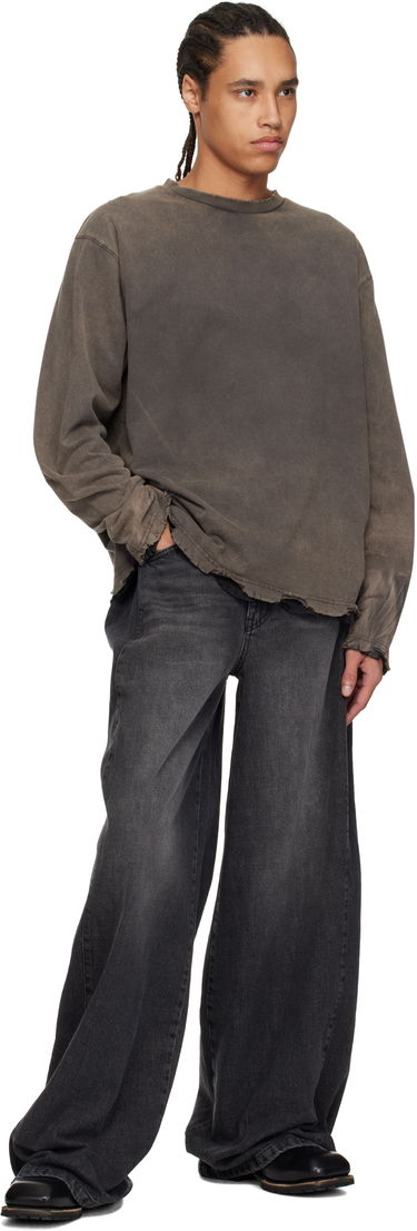 Kavbojke We11done We11done Tuck Detail Jeans Črna | WD-DP1-25-358-M-BK, 3