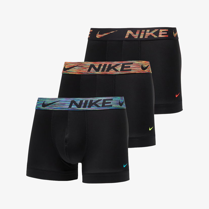 Boksarice Nike Dri-FIT Essential Micro Boxer Trunks 3-Pack Črna | 0000KE1156-2U8