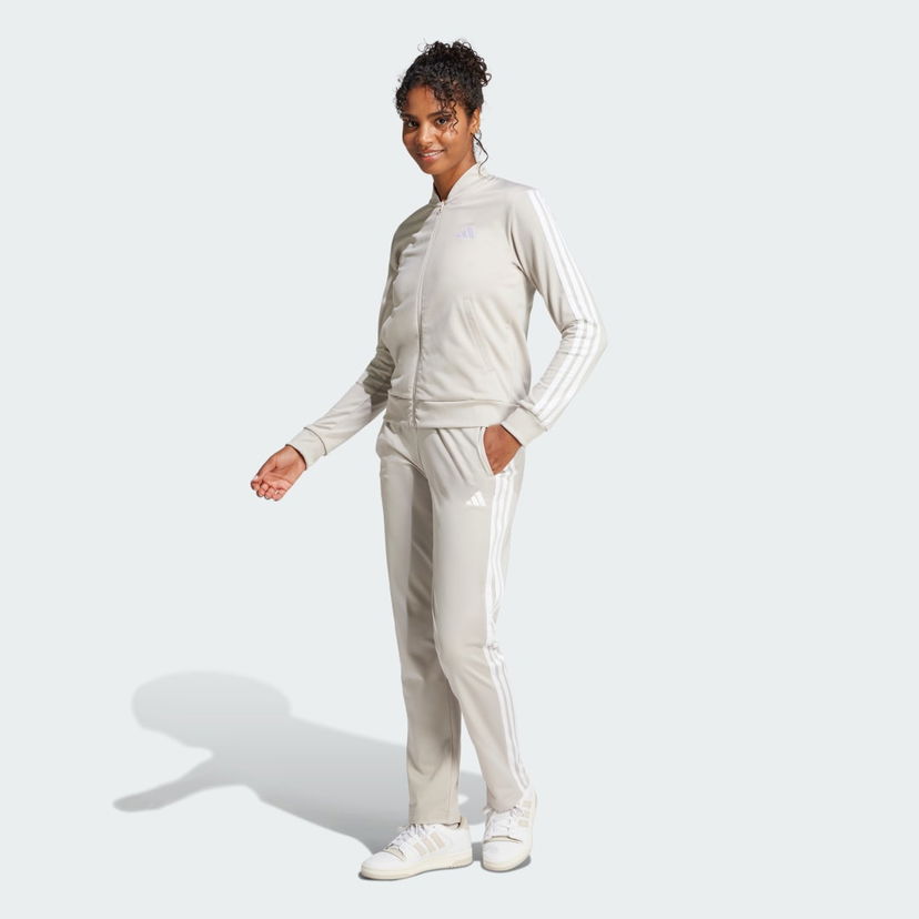 Trenirka adidas Performance Essentials 3-Stripes Tracksuit Bež | JD2686