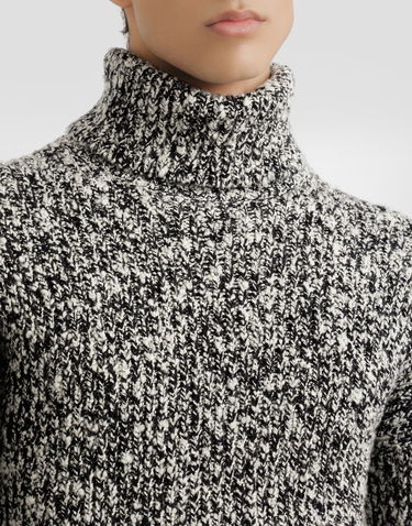 Pleteni pulover Dolce & Gabbana Dolce & Gabbana Wool Blend Turtleneck Večbarvna | GXW37TJFMIKS0991, 3