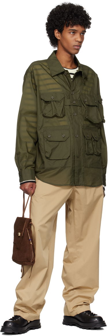 Srajce Engineered Garments Engineered Garments Explorer Overshirt Zelena | 25S1D037, 3