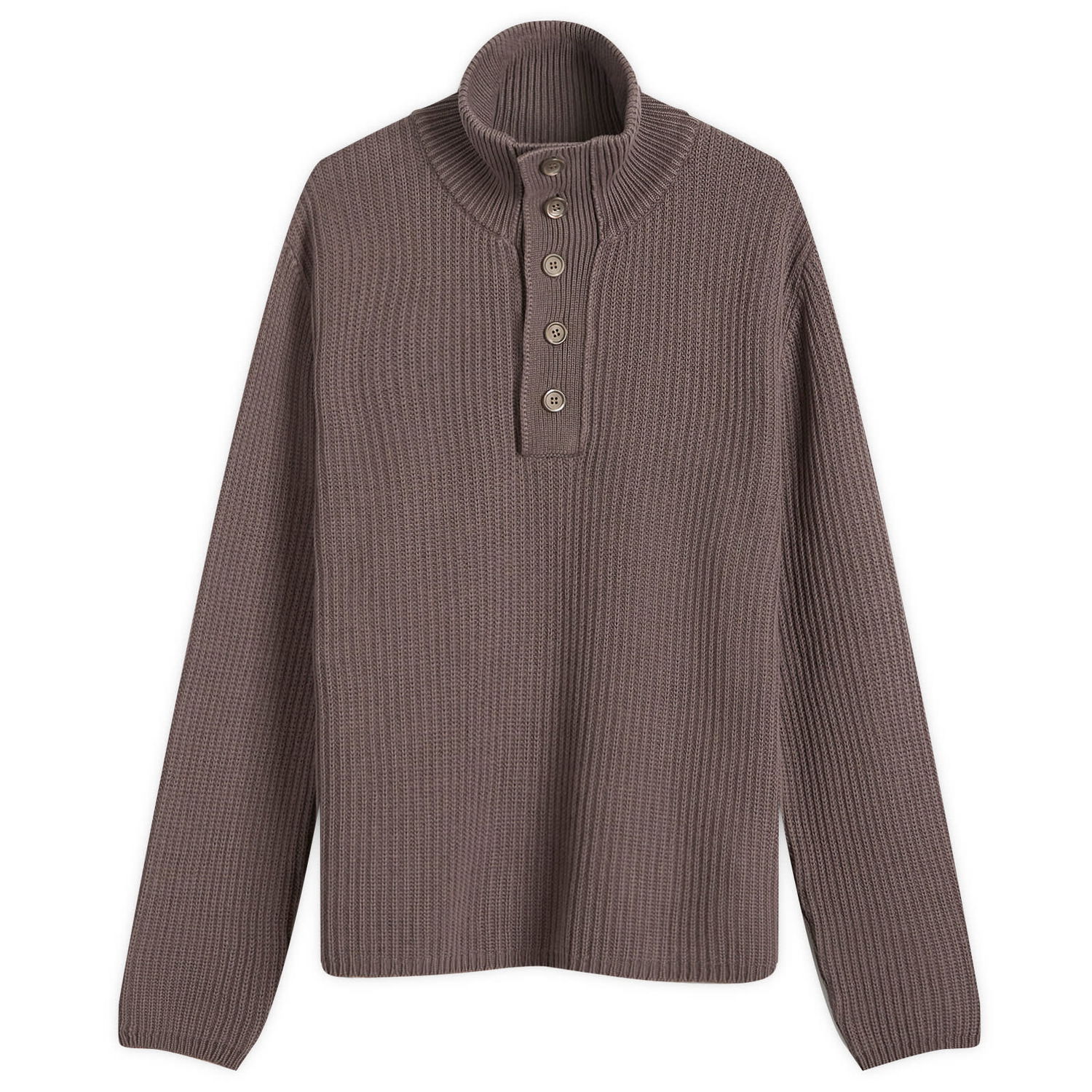 Pleteni pulover OUR LEGACY Our Legacy Navigator Polo, Size Small Rjava | M2253NW, 1