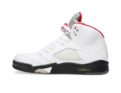 Superge in čevlji Jordan Air Jordan 5 Retro ''Fire Red'' 2013 Bela | 136027-100