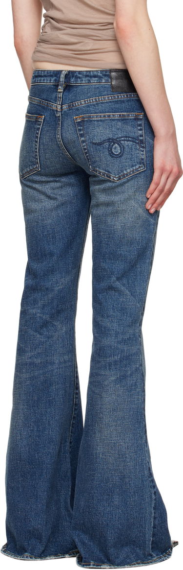 Kavbojke R13 R13 Overflow Boy Flare Jeans Modra | R13WD142-D275A, 2