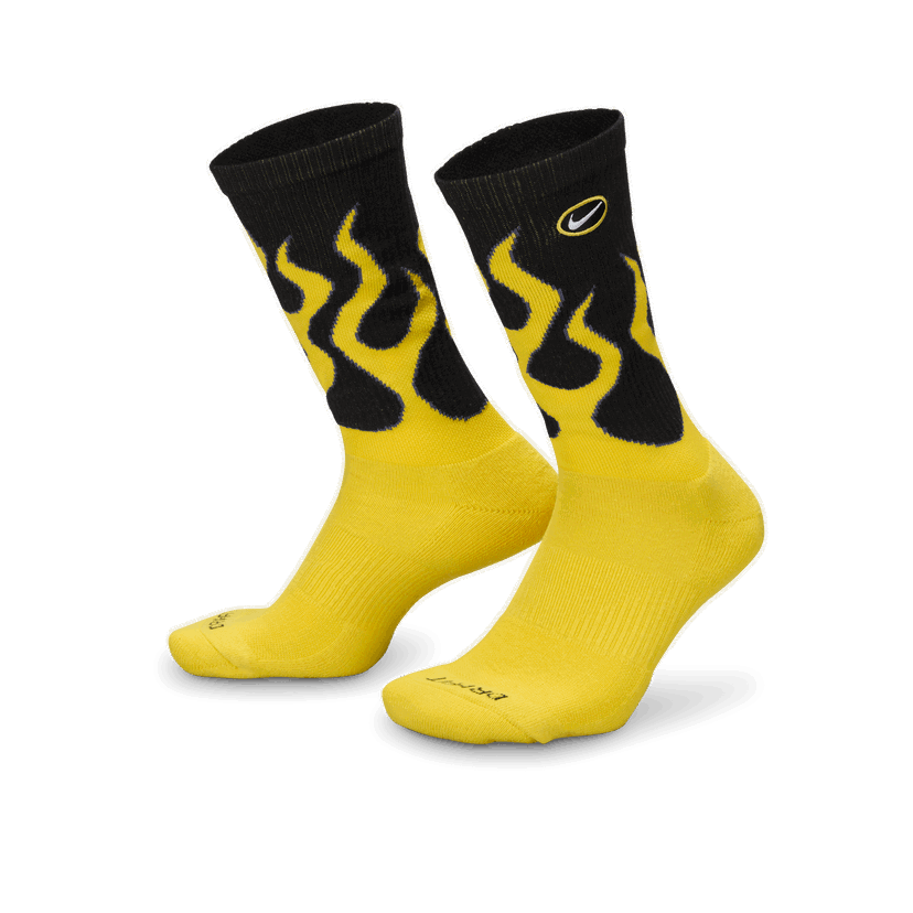 Nogavice Nike Everyday Plus Cushioned Crew Socks Rumena | IB2285-010