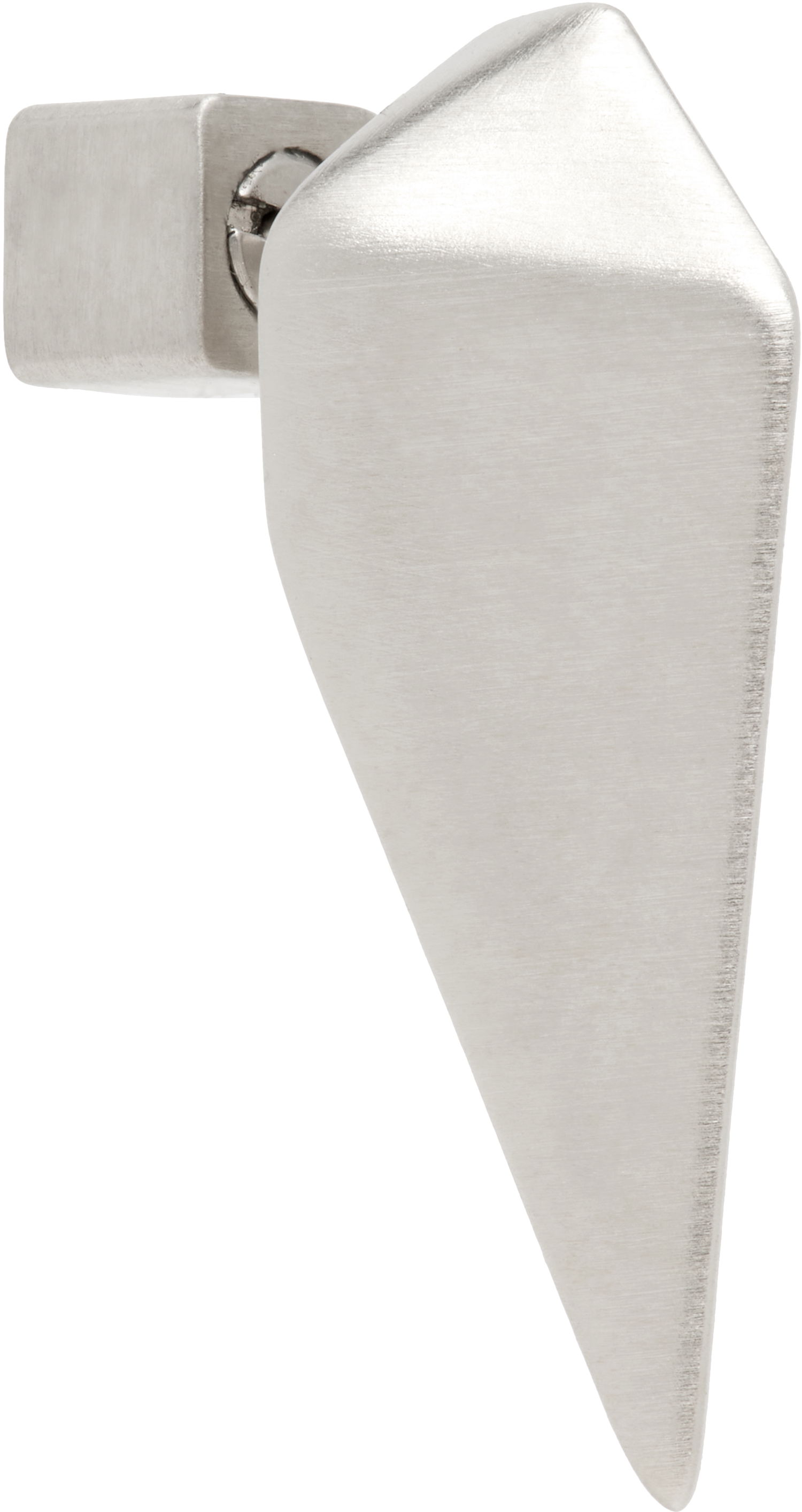 Zatiči Rick Owens Rick Owens Hollywood Mini Pyramid Single Earring Kovinski | RJ0000094 MMT, 1