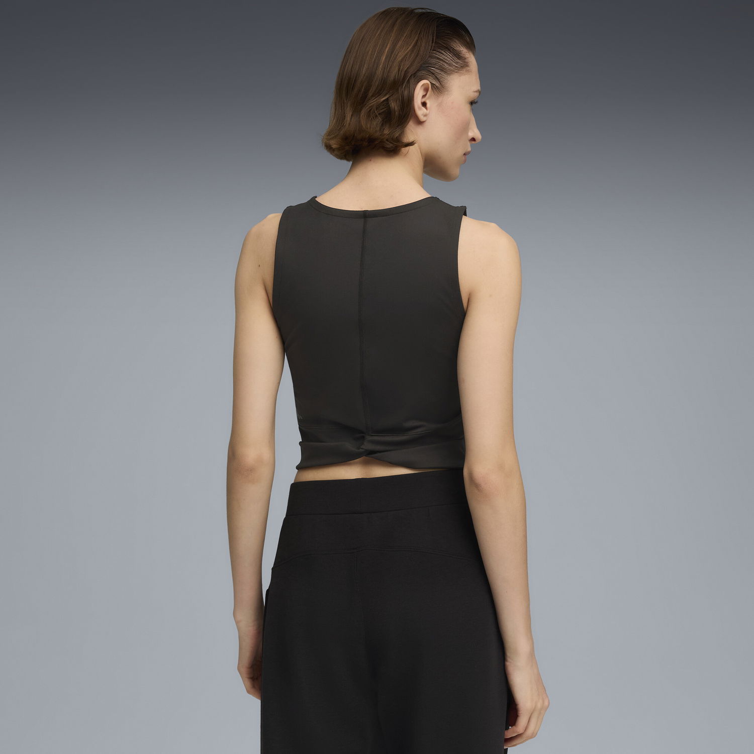 Majica brez rokavov Puma CLOUDSPUN Twist Tank Top Črna | 527499_01, 1