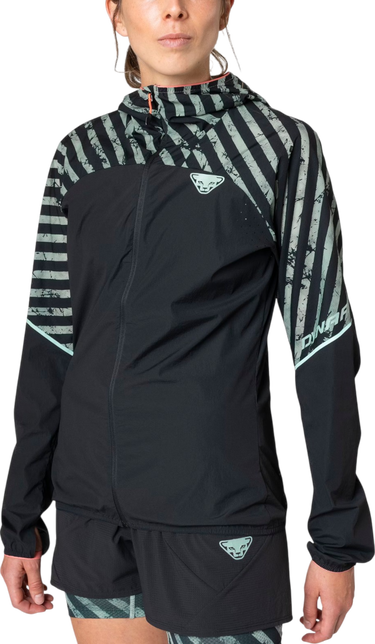 Vetrovka Dynafit Trail Wind Hooded Jacket Črna | 08-0000071913-5421, 0